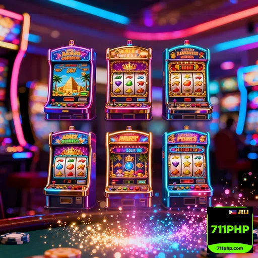 711php slot machines display 4